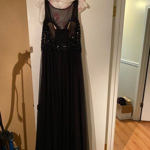 Black prom/pageant dress